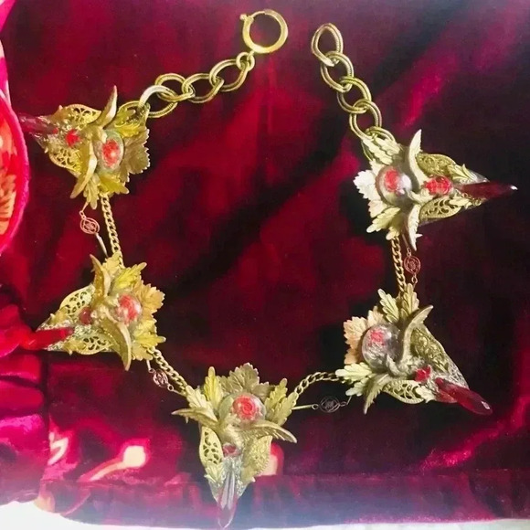 Gorgeous one of a kind  Vintage Victorian Necklace - Picture 3 of 8